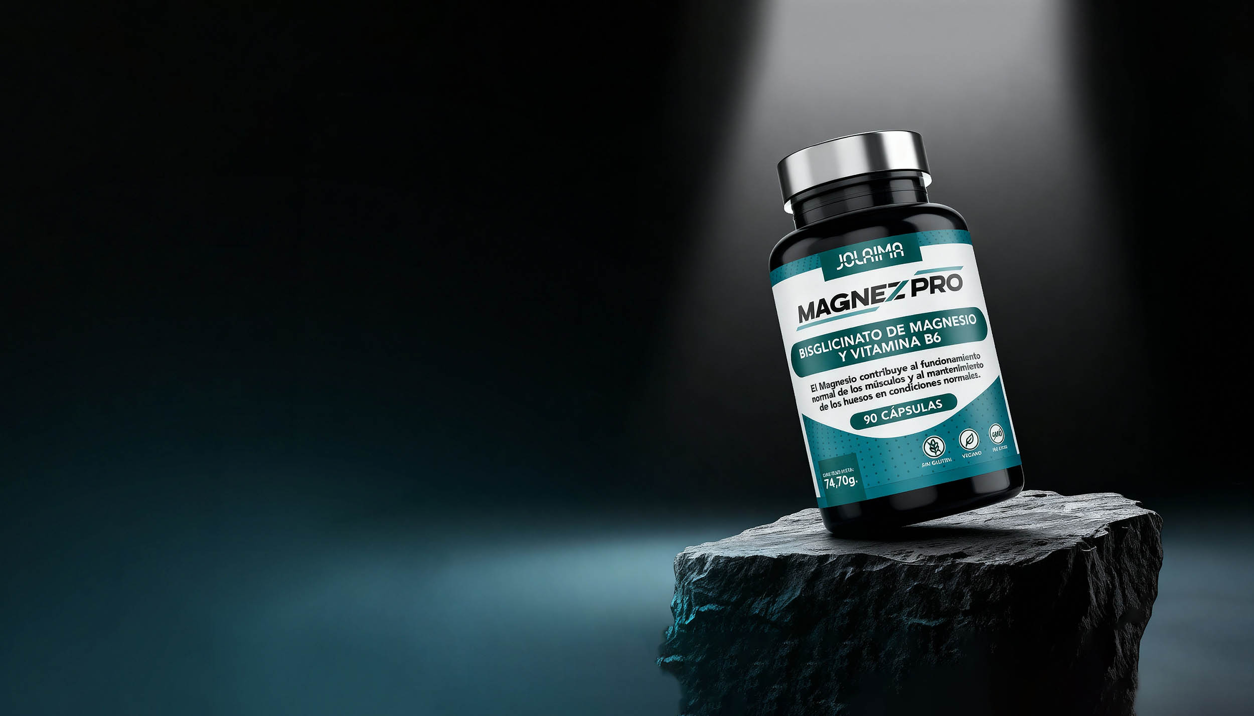 MAGNEZPRO bote magnesio bisglicinato 250mg vitamina B6