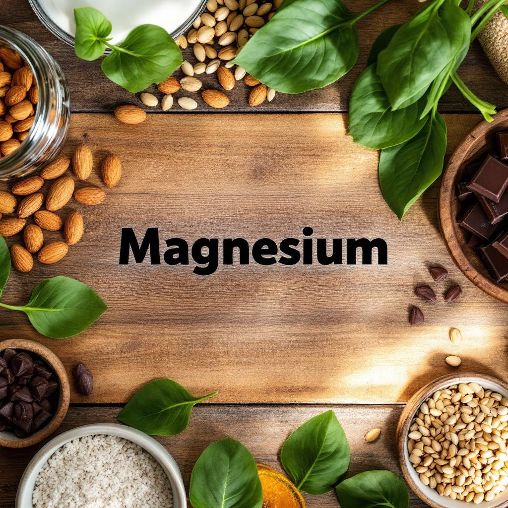 Alimentos ricos en magnesio frutos secos legumbres espinacas aguacate